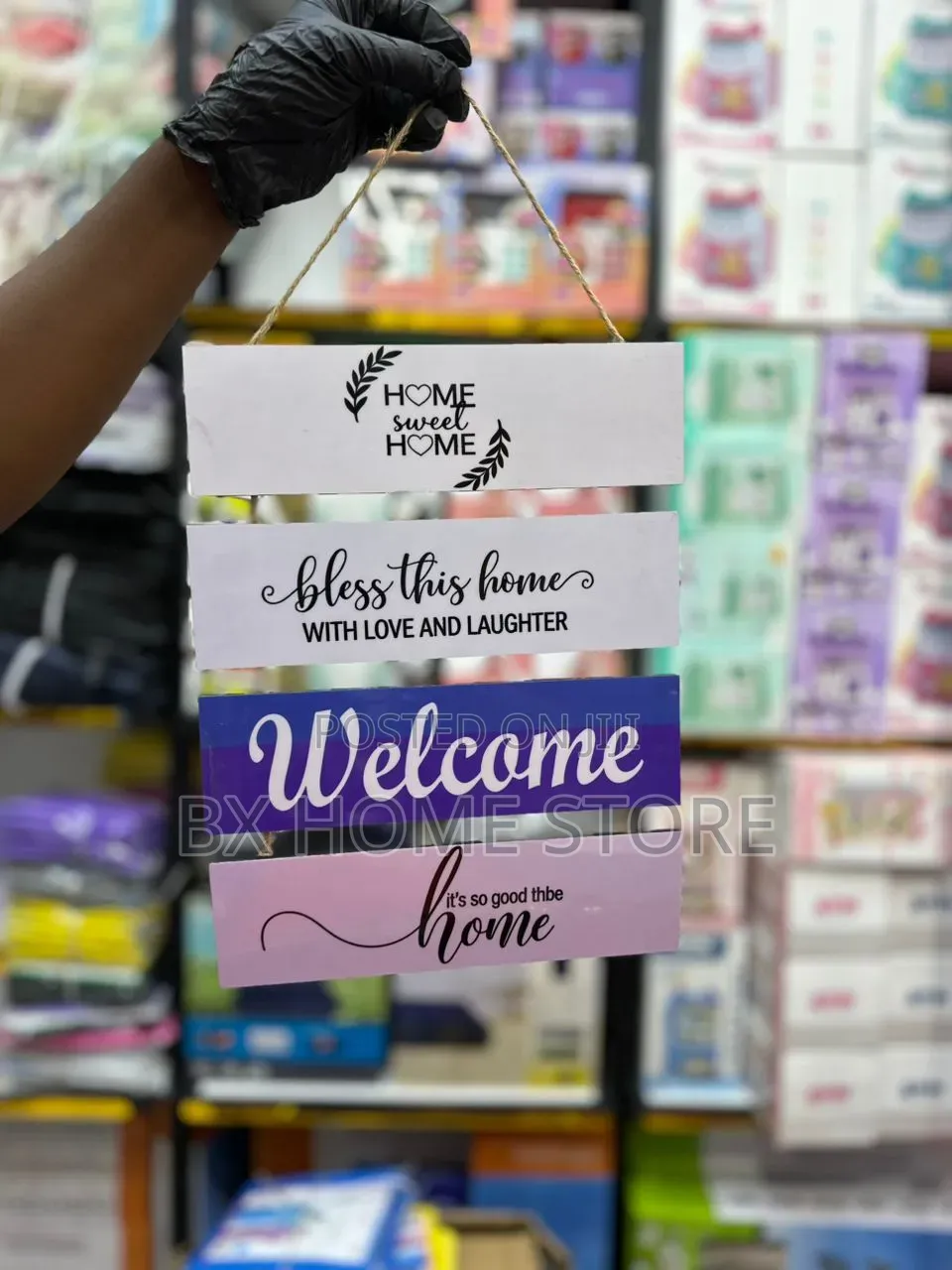 Hanging Wooden Sign