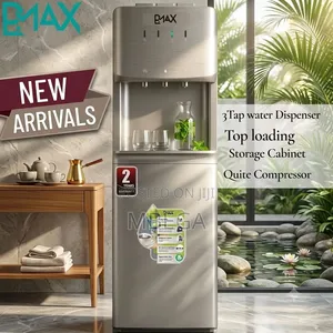 P Max 3tap Water Dispenser With Storage Cabinet