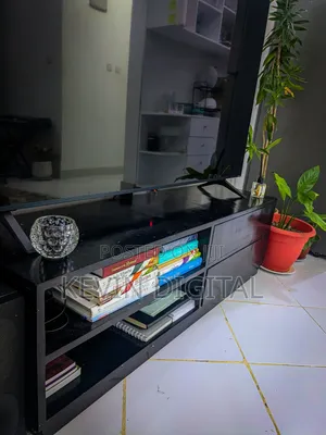 Tv Stand/ Tv Case Black