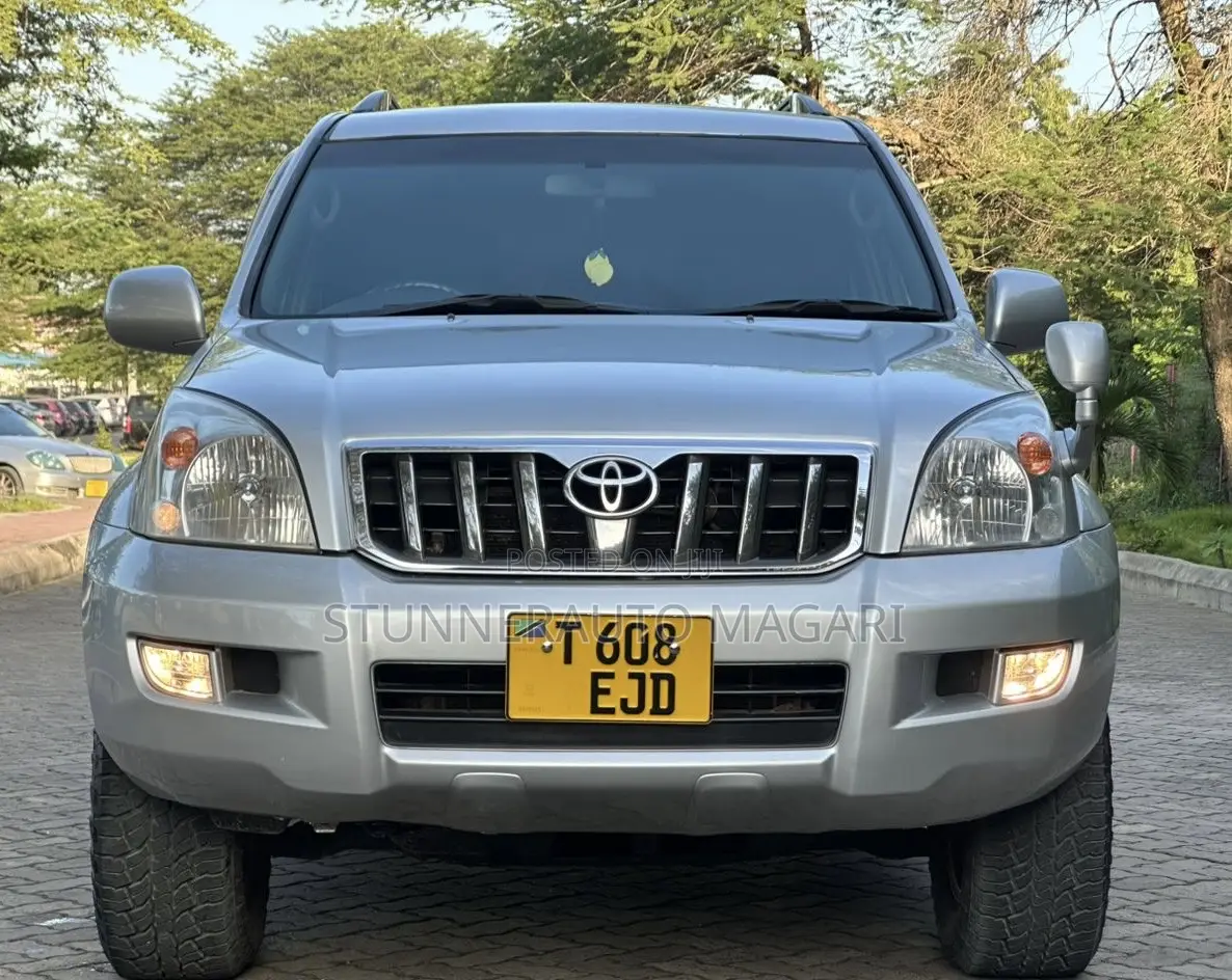 Toyota Land Cruiser Prado 2007 Silver