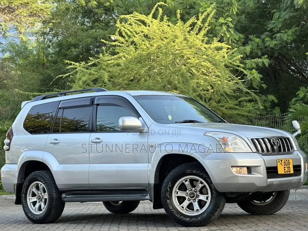 Toyota Land Cruiser Prado 2007 Silver