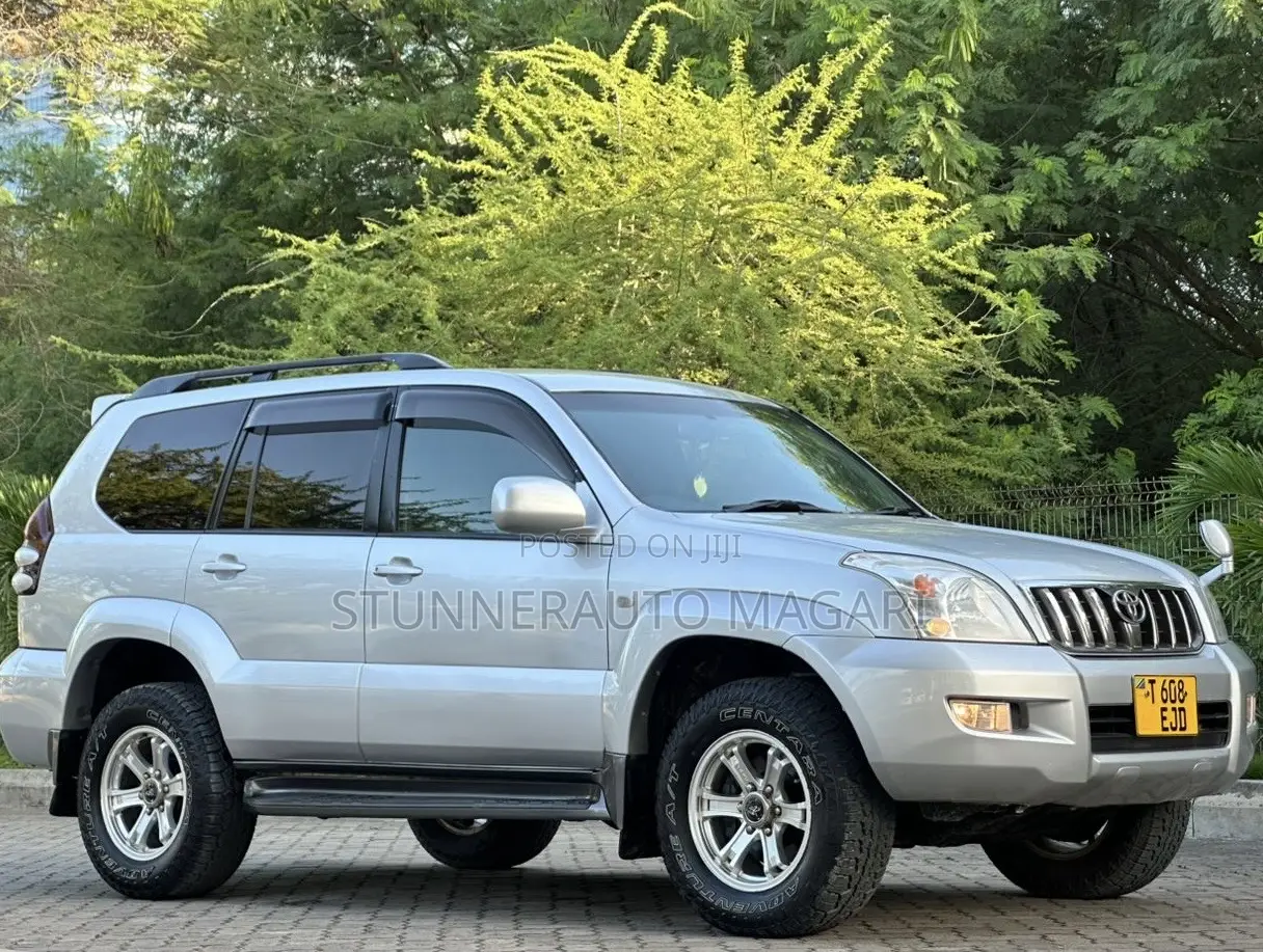Toyota Land Cruiser Prado 2007 Silver