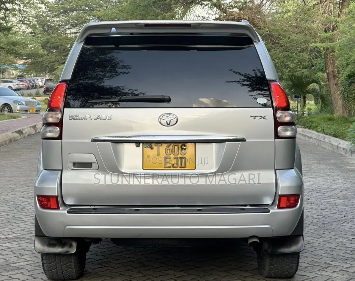 Toyota Land Cruiser Prado 2007 Silver