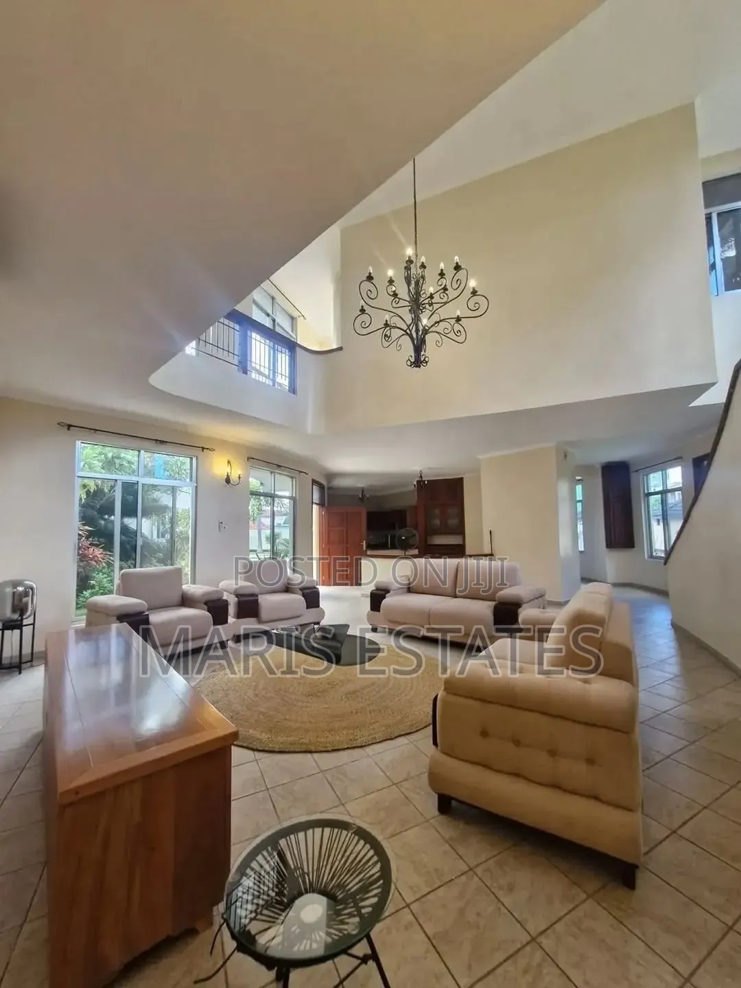 Furnished 3bdrm Villa in Mikocheni for rent