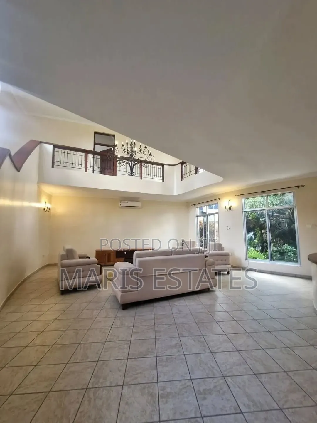 Furnished 3bdrm Villa in Mikocheni for rent