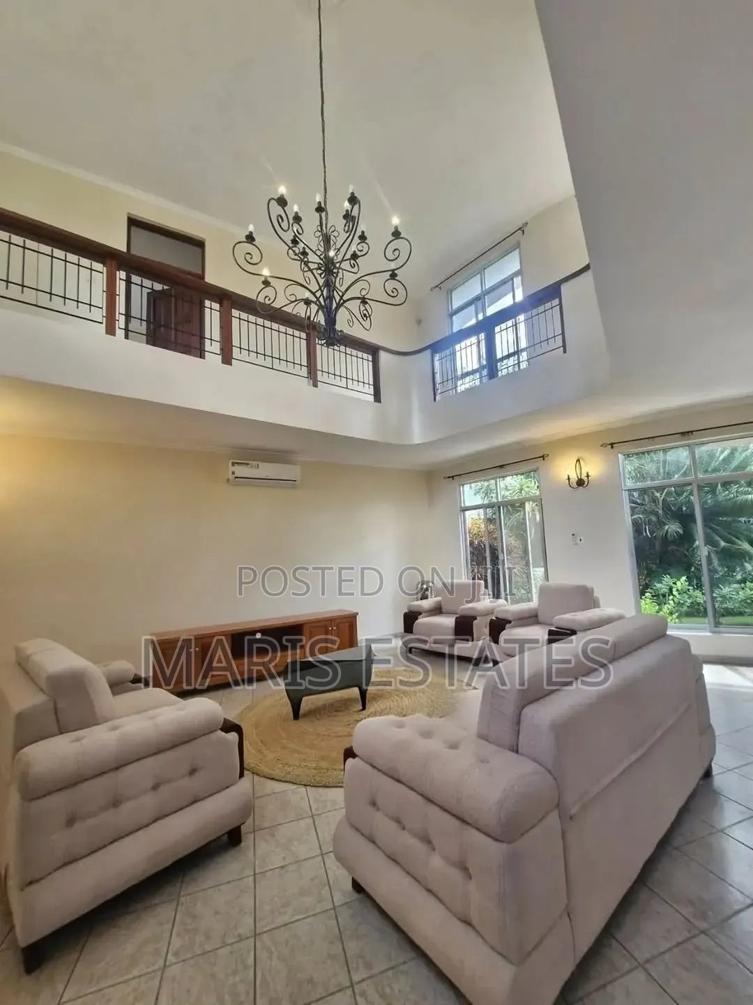 Furnished 3bdrm Villa in Mikocheni for rent