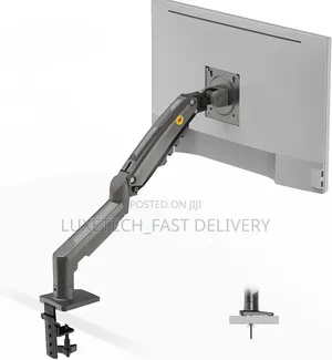 Ergonomic Model-F80 Computer Monitor Mount From 17" to 32" Screen Size