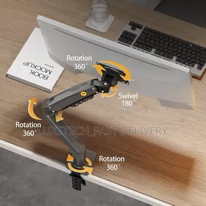 Ergonomic Model-F80 Computer Monitor Mount From 17" to 32" Screen Size