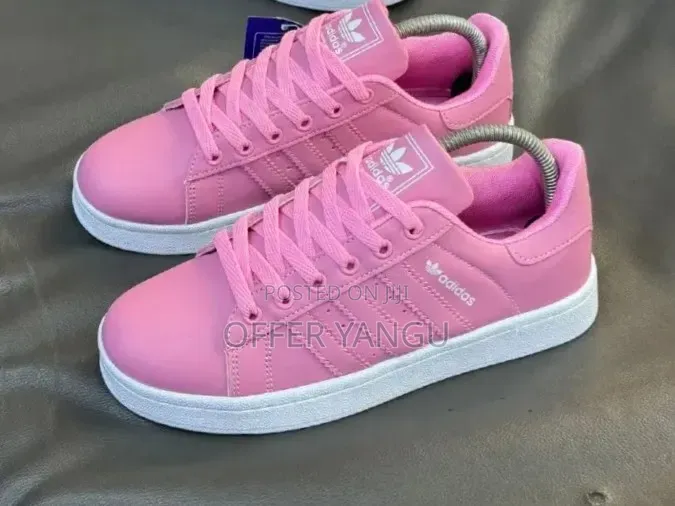 Pink Adidas Superstar Sneakers
