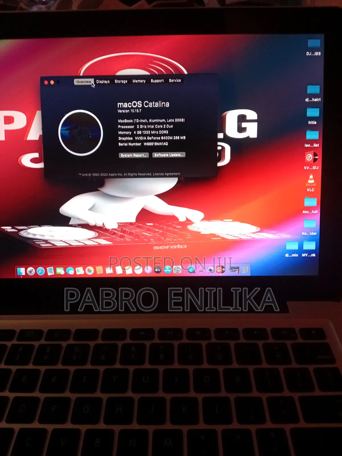 New Laptop Apple MacBook 2012 4GB Intel Core 2 Duo SSD 256GB