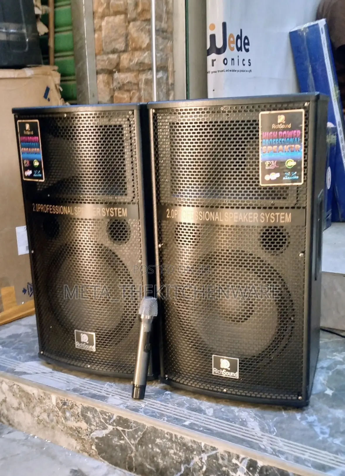 Richsound Professional Speaker 12" Rs102b