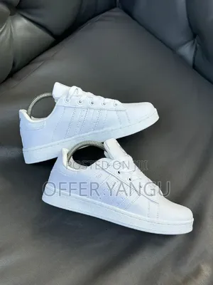 Adidas Grand Court Black and White