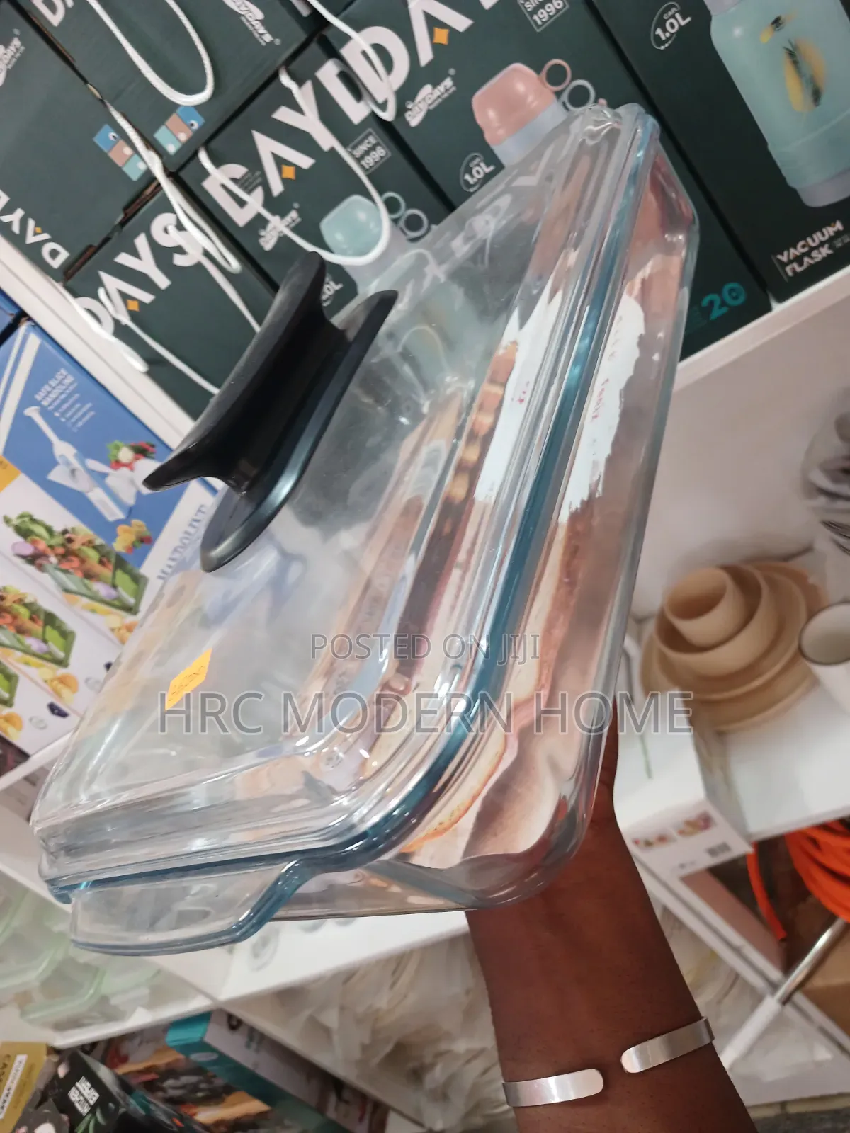 Premium Quality Glass Casserole Dish Na Kifuniko