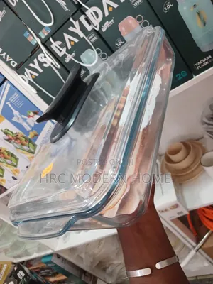Premium Quality Glass Casserole Dish Na Kifuniko