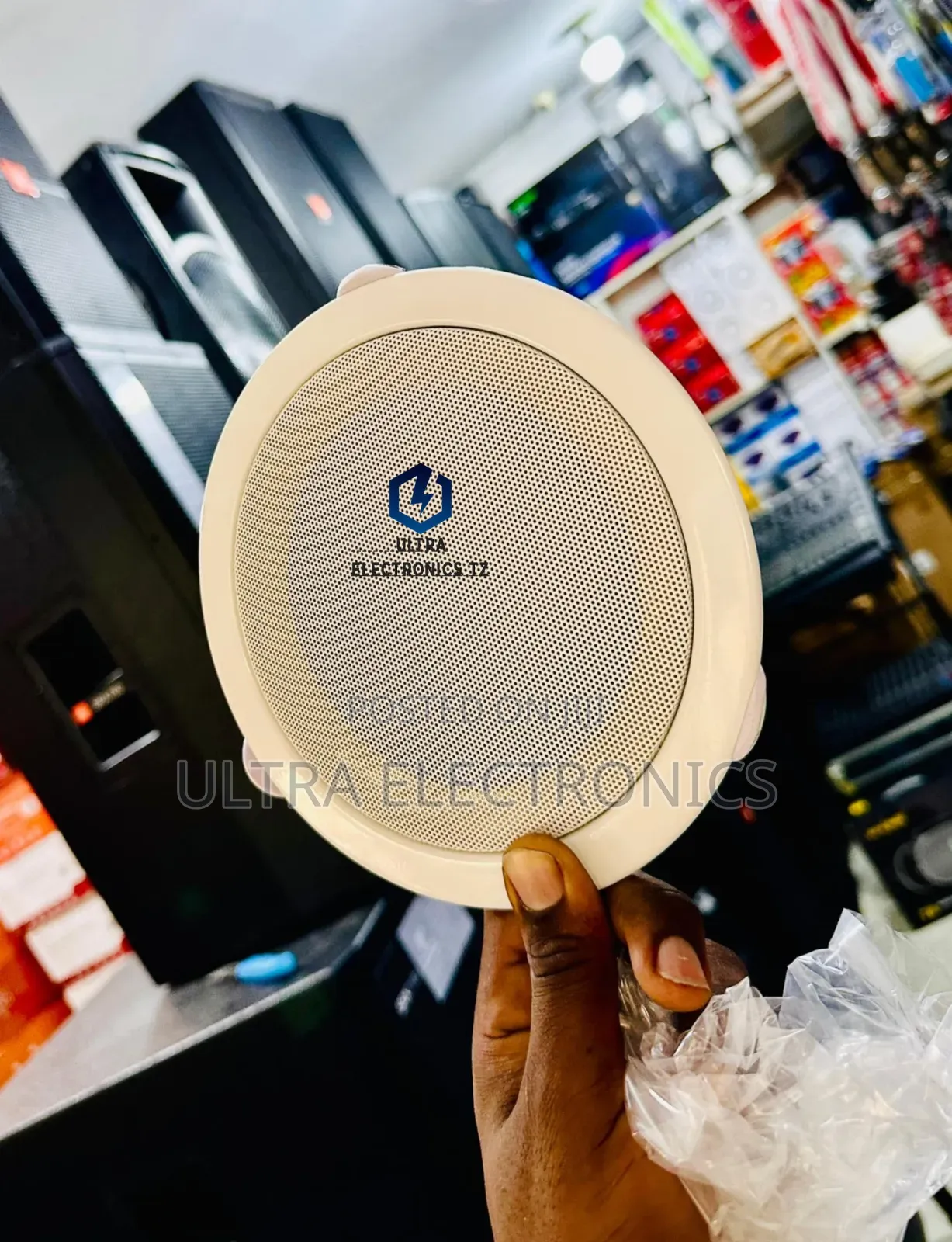 Professional Audio Ceiling Speaker 6 Inch Sauti Bila Kelele Pa Speaker