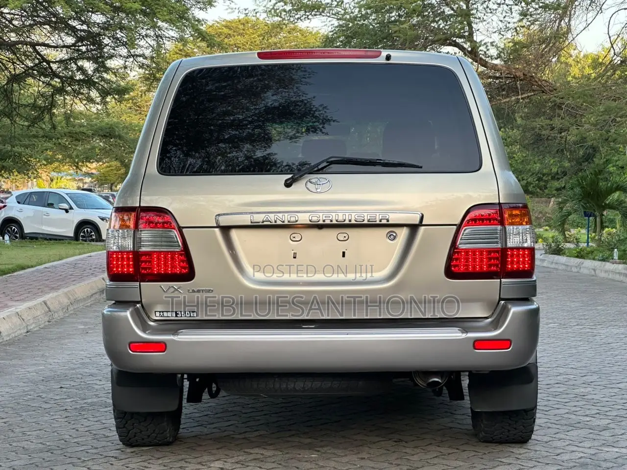 Toyota Land Cruiser 2007 Gold