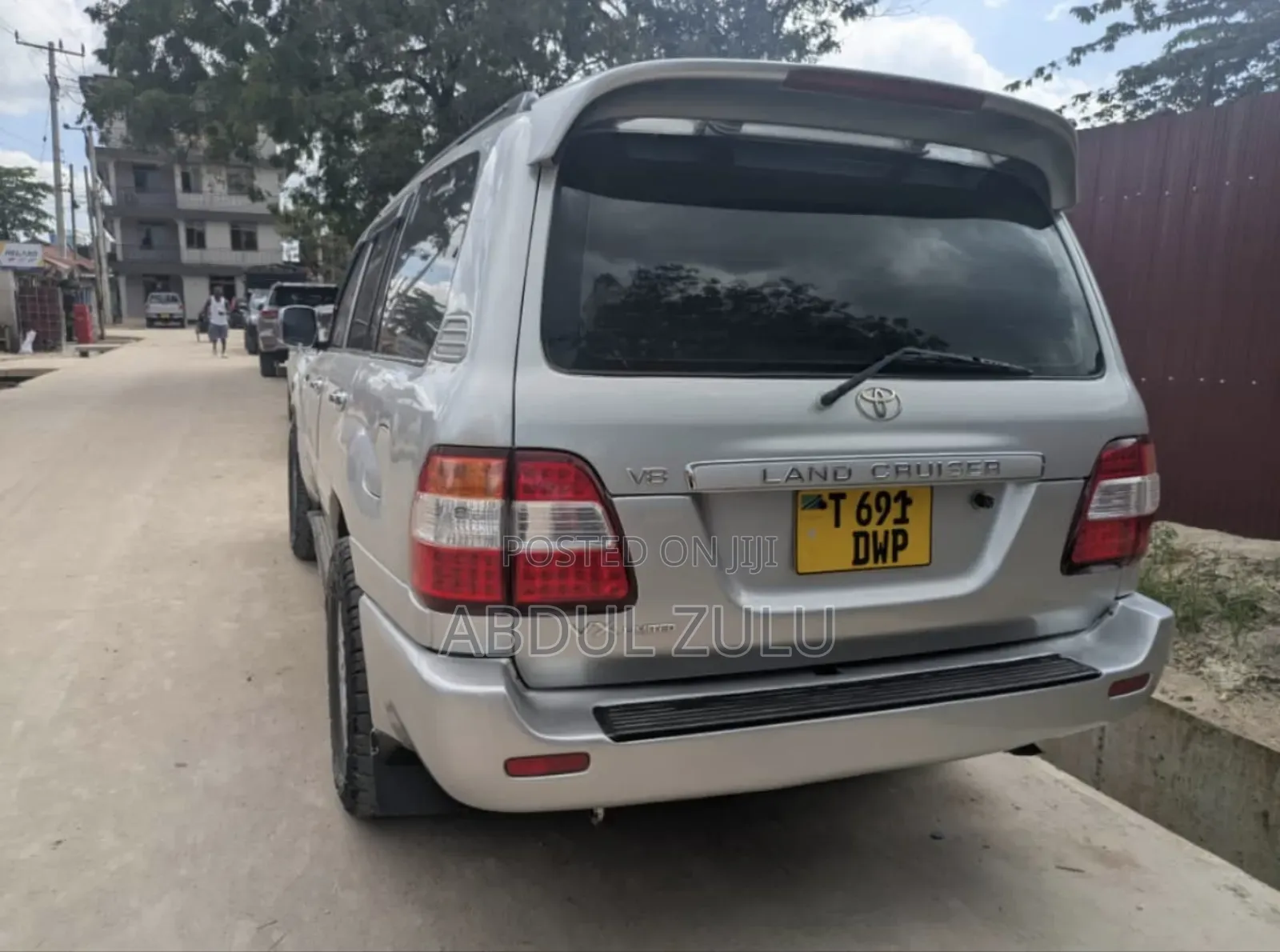 Toyota Land Cruiser 2007 Silver