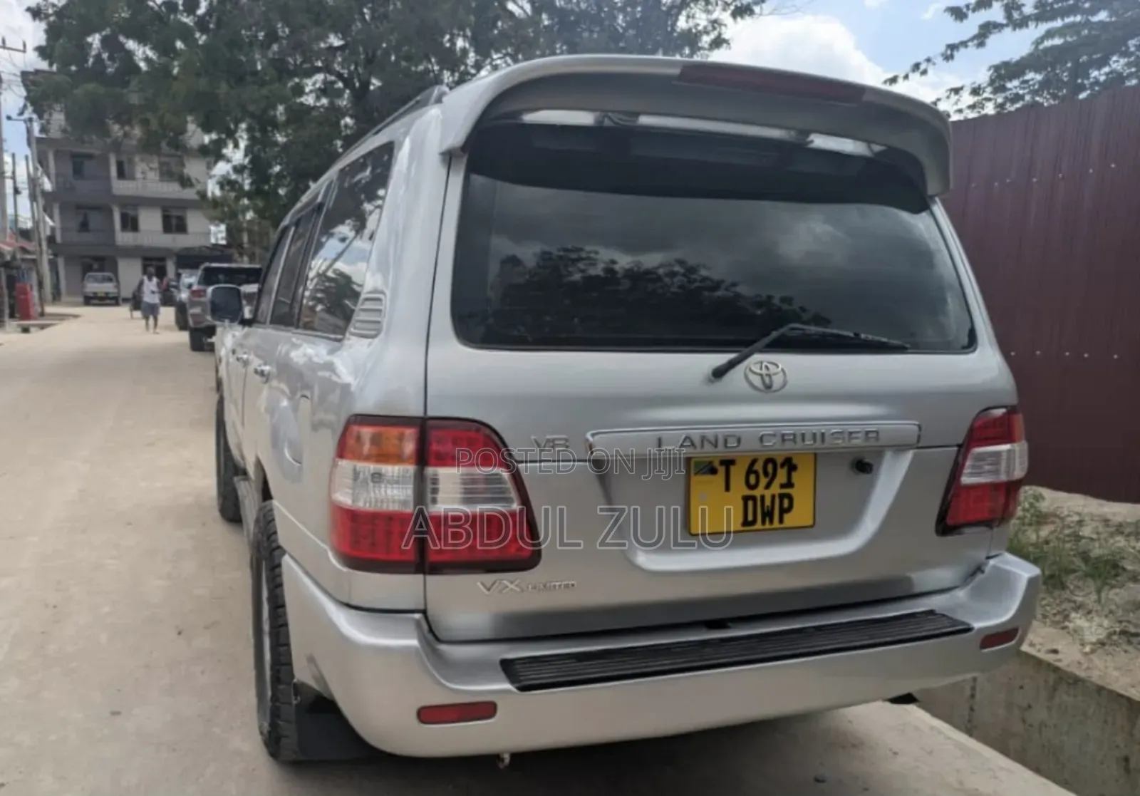 Toyota Land Cruiser 2007 Silver