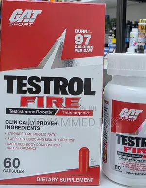 Gat Sport Testrol Fire 60 Capsules