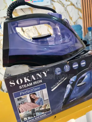 Sokany Steam Iron 1600w Brand New - Pasi Ya Mvuke Ya Kisasa
