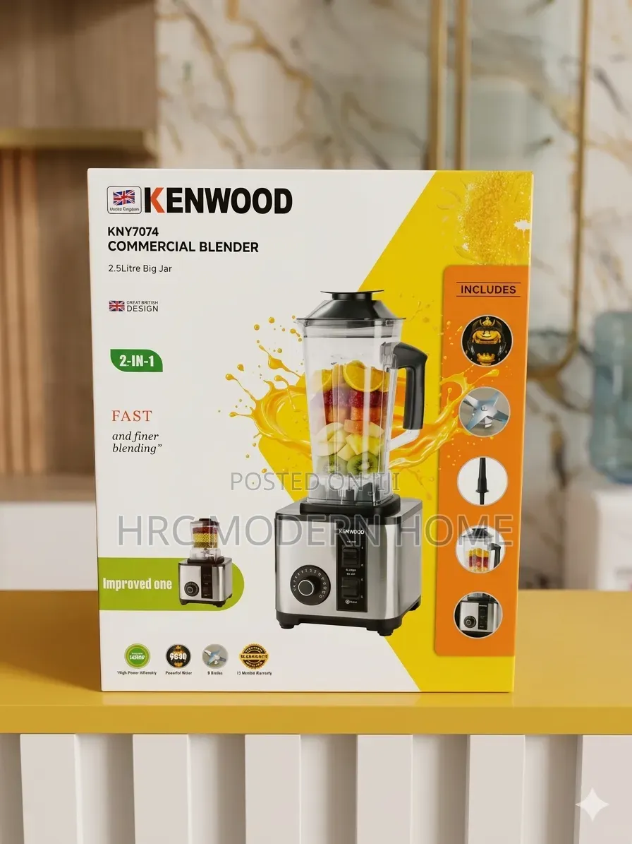 Kenwood Commercial Blender Kny7074 | 2.5l Heavy Duty