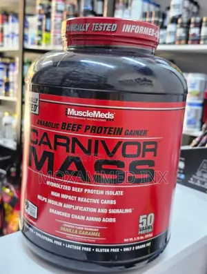 Musclemeds Carnivor Mass Gainer Vanilla 3kg