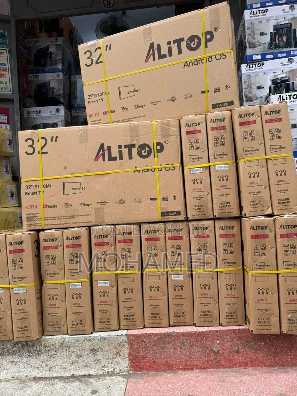 Alitop 32” Smart Frameless Tv