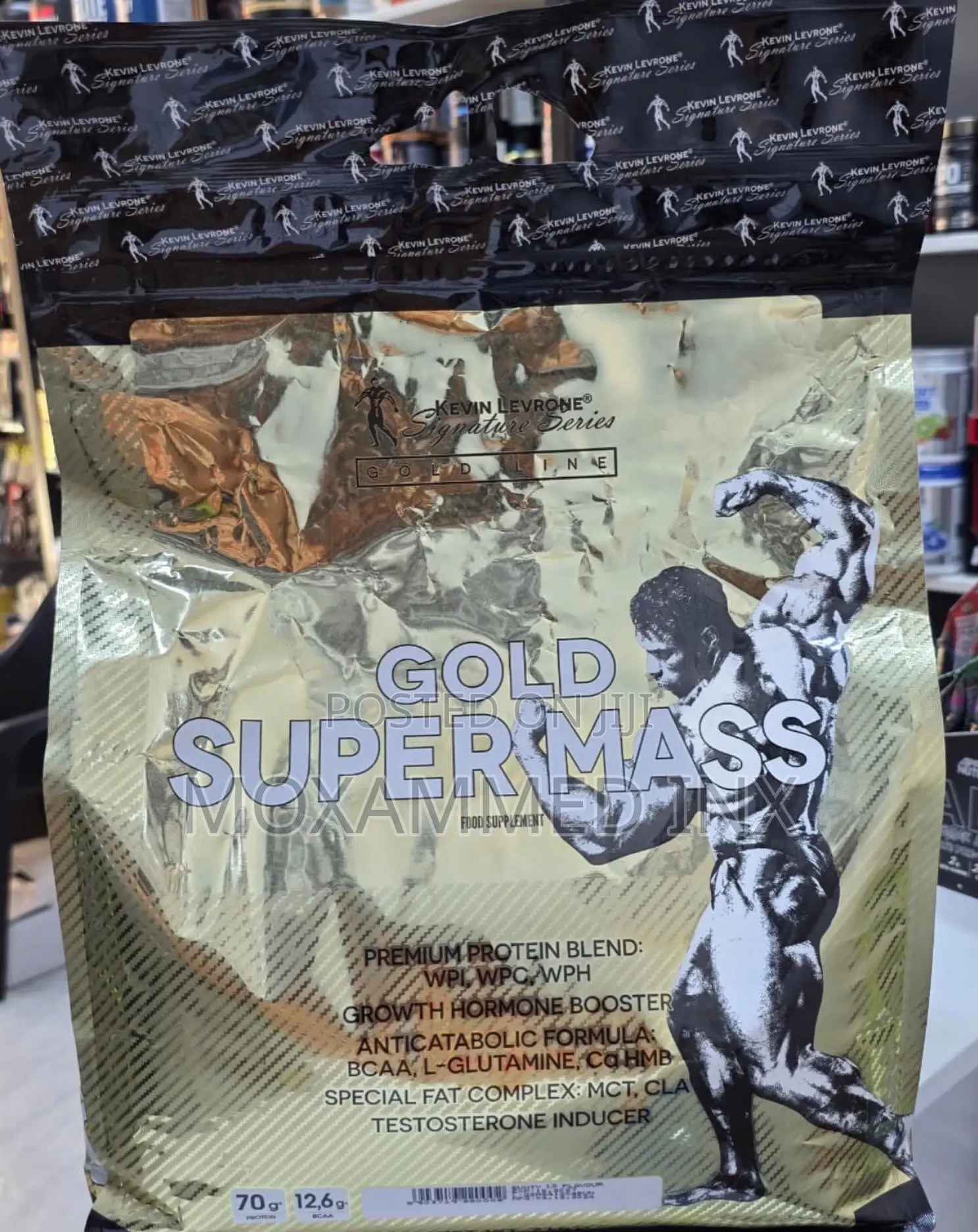 7kg Package of Kevin Levrone Signature Series Gold Super Mass Gainer