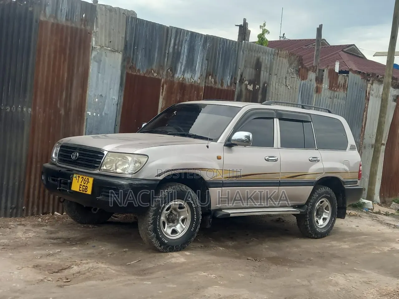 Toyota Land Cruiser 2005 Silver