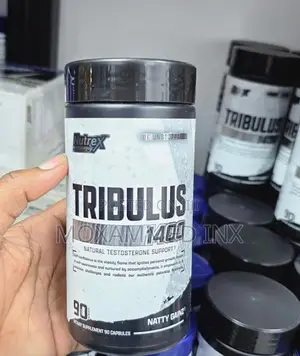 Nutrex Research Tribulus 1400 Dietary Supplement Bottle Containing