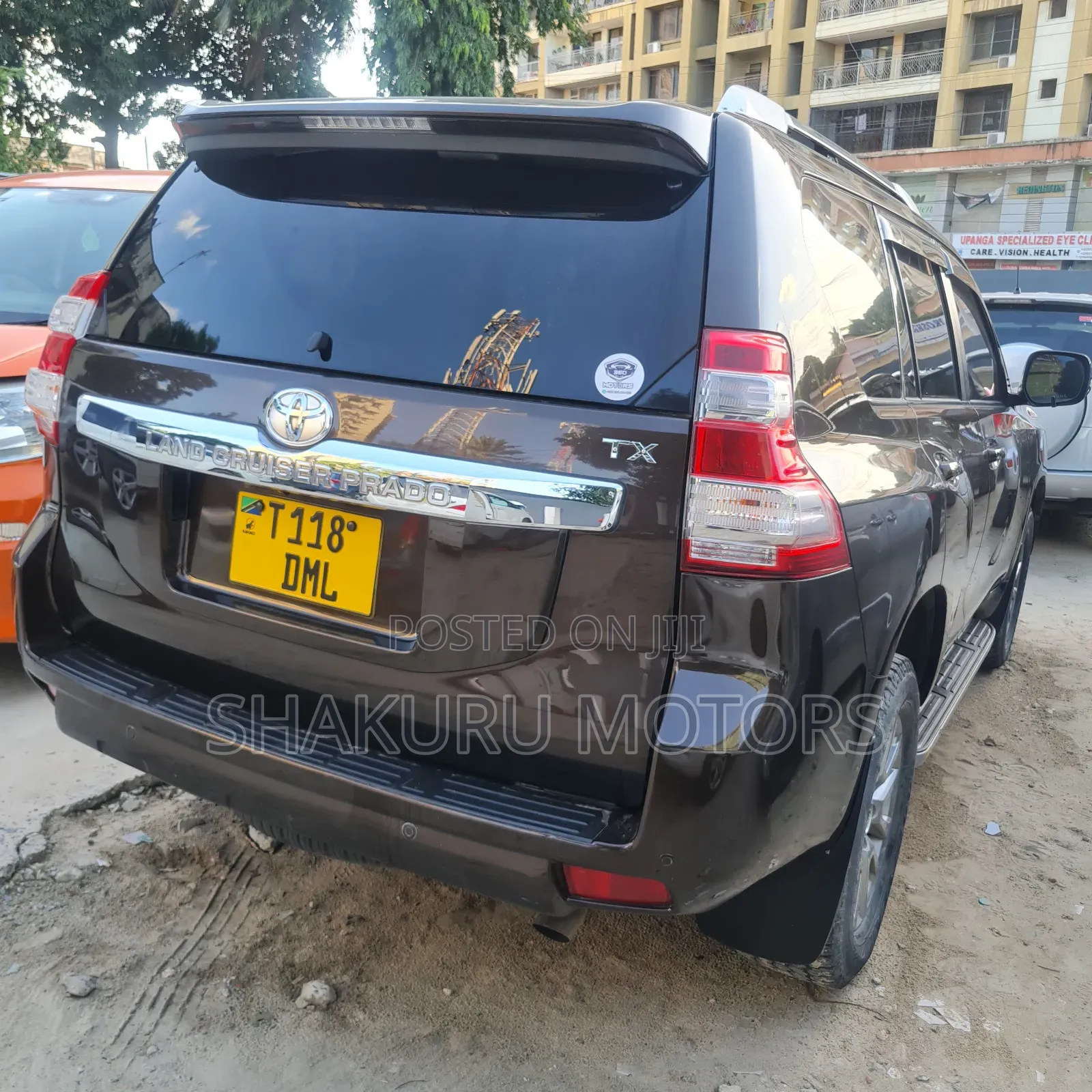 Toyota Land Cruiser Prado 2017 Brown