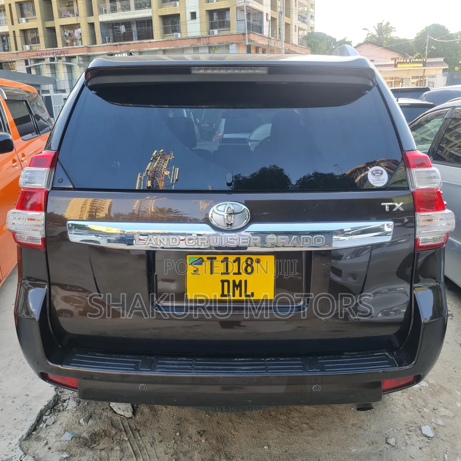 Toyota Land Cruiser Prado 2017 Brown