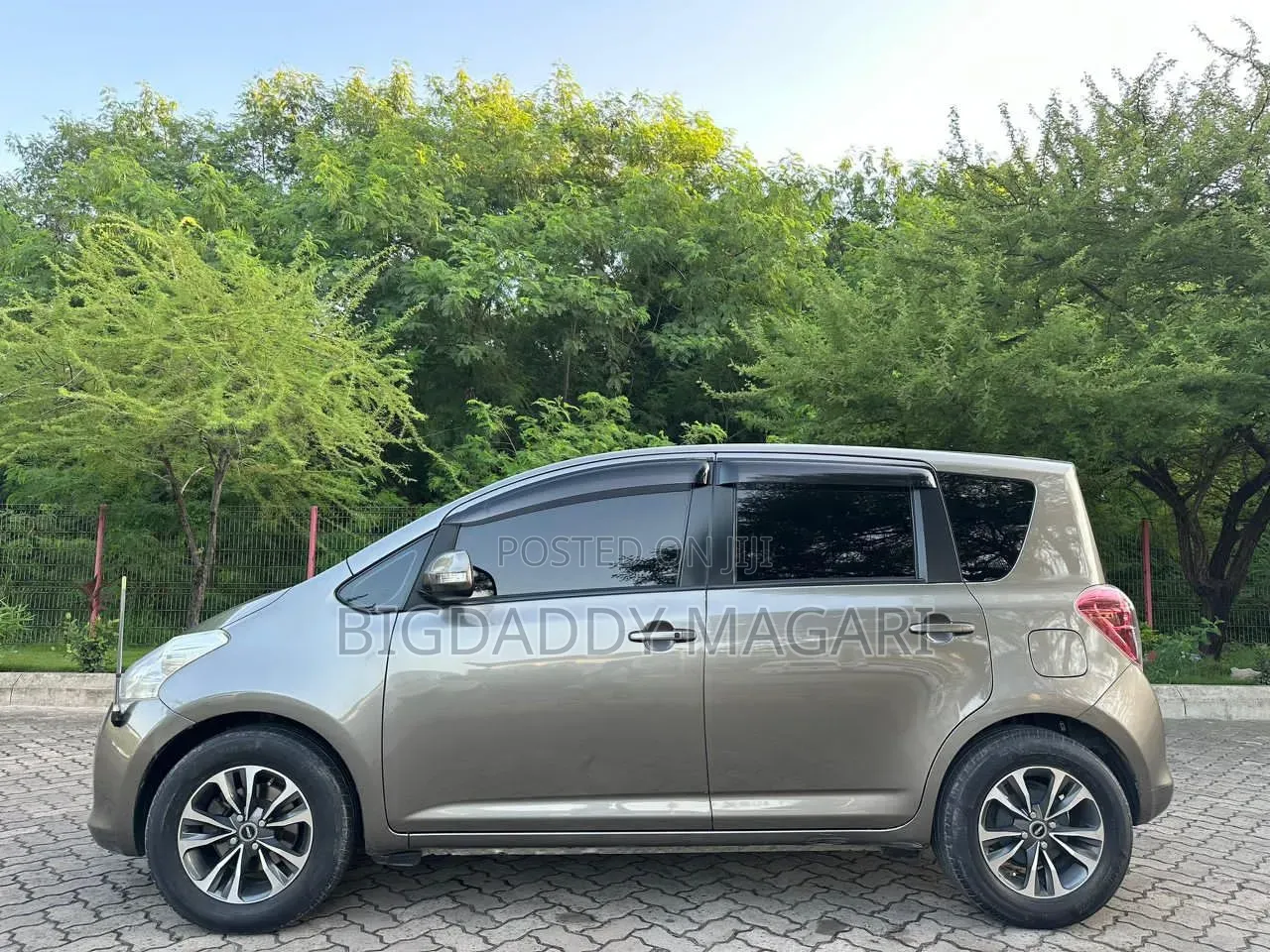Toyota Ractis 2009 Gray