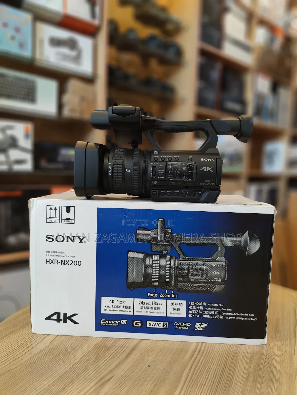 Camera Sony Nx 200 N