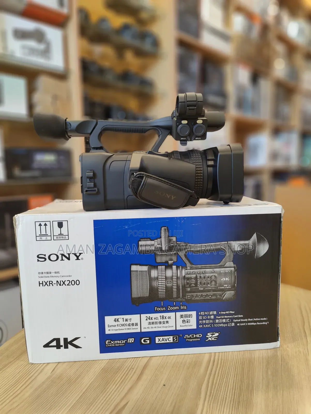 Camera Sony Nx 200 N