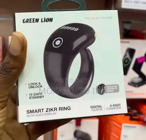 Greenliom Smart Zikr Ring Oled Display