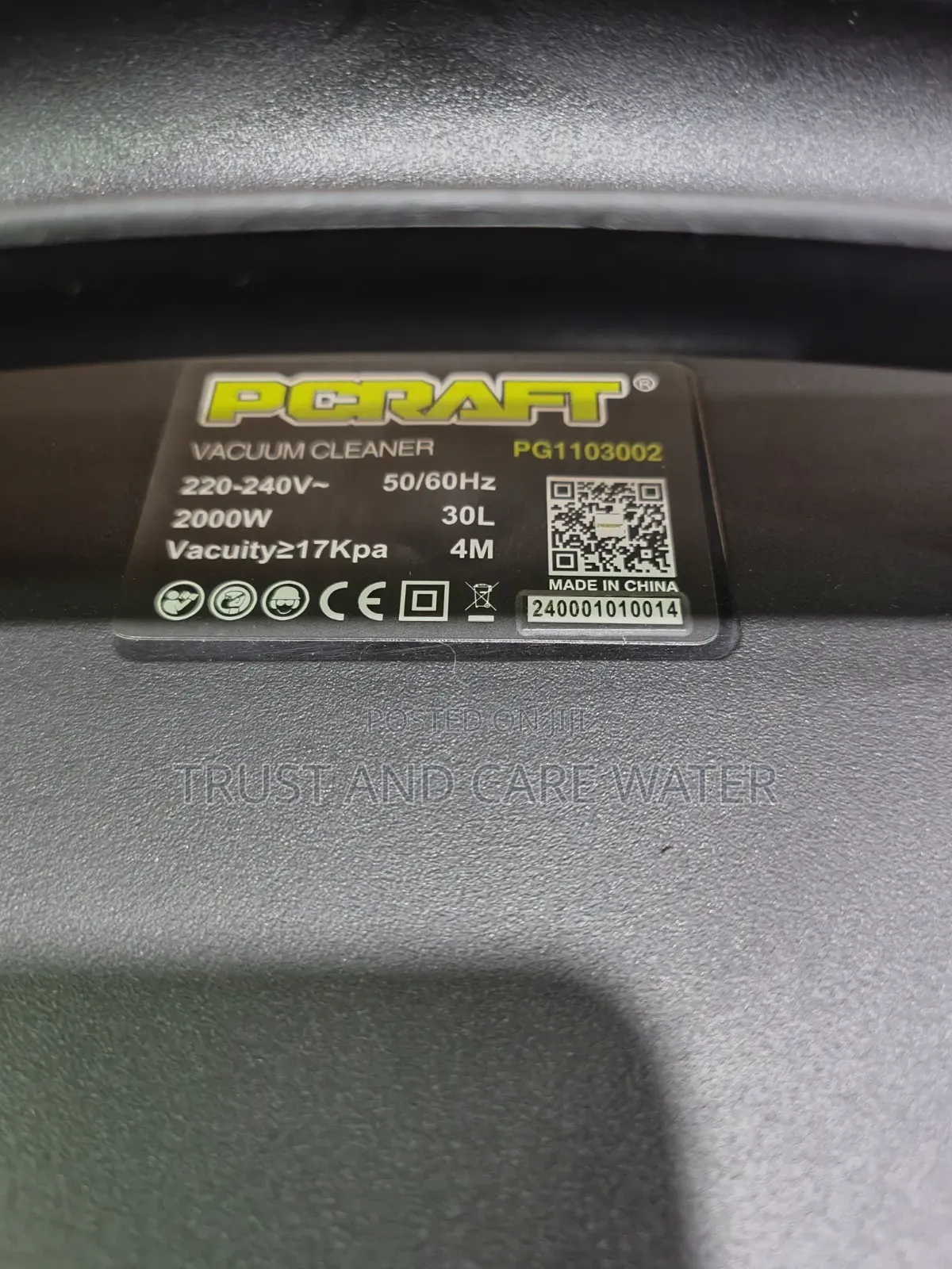 Pcraft Vacuum Cleaner 30l (2000w)