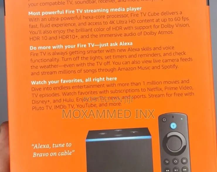Amazon Fire Tv Cube HDR