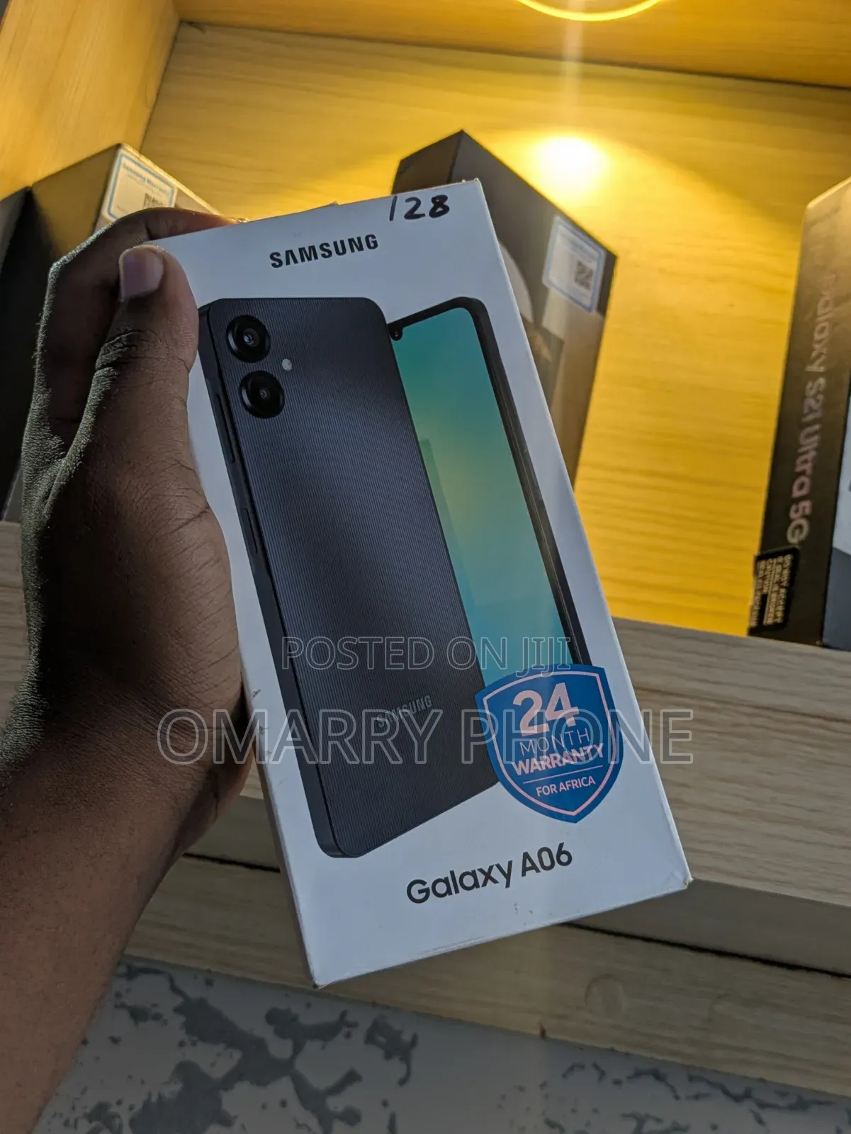New Samsung Galaxy A06 128 GB Black