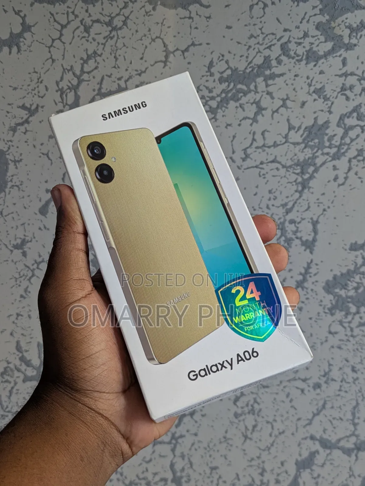 New Samsung Galaxy A06 64 GB Gold
