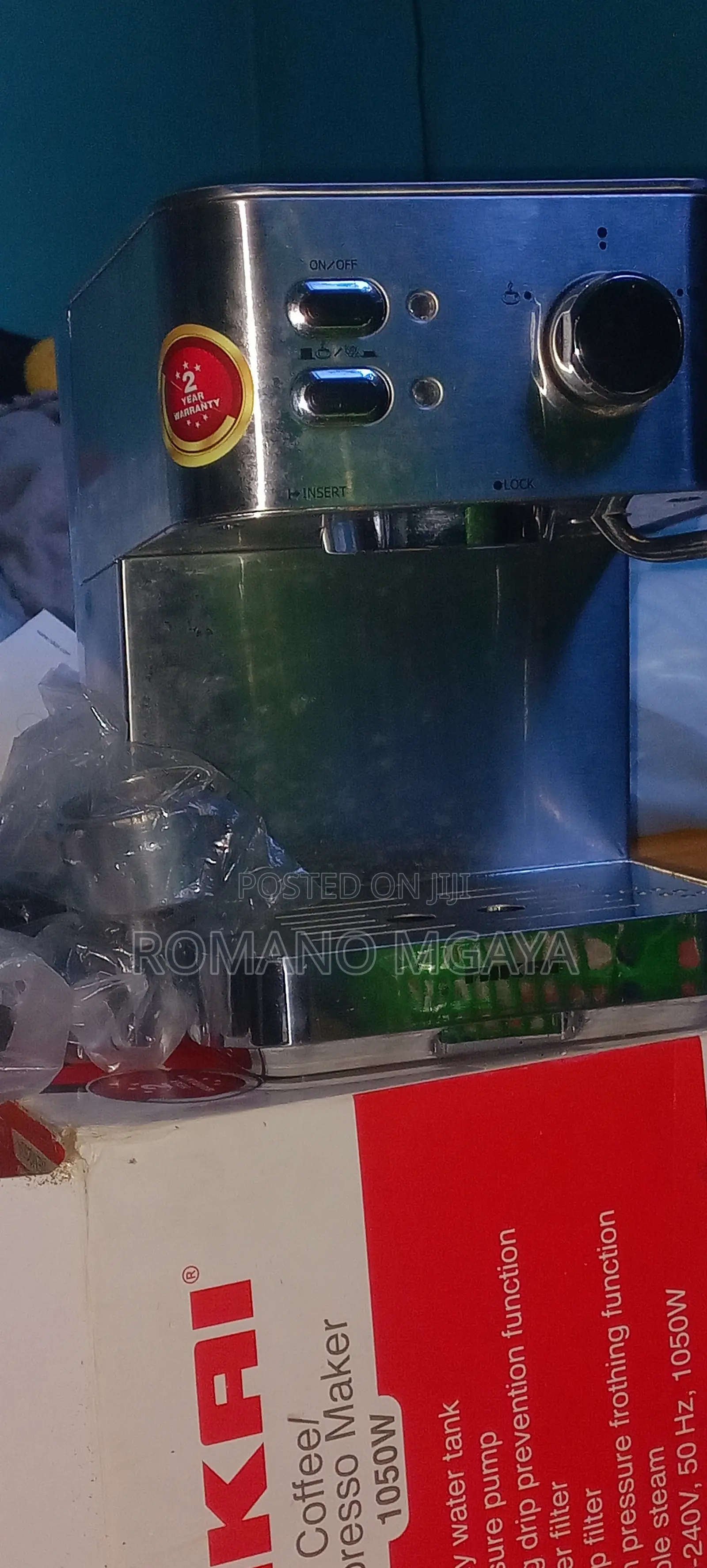 Espresso Coffee Maker - Condition Nzuri Sana, (Used)