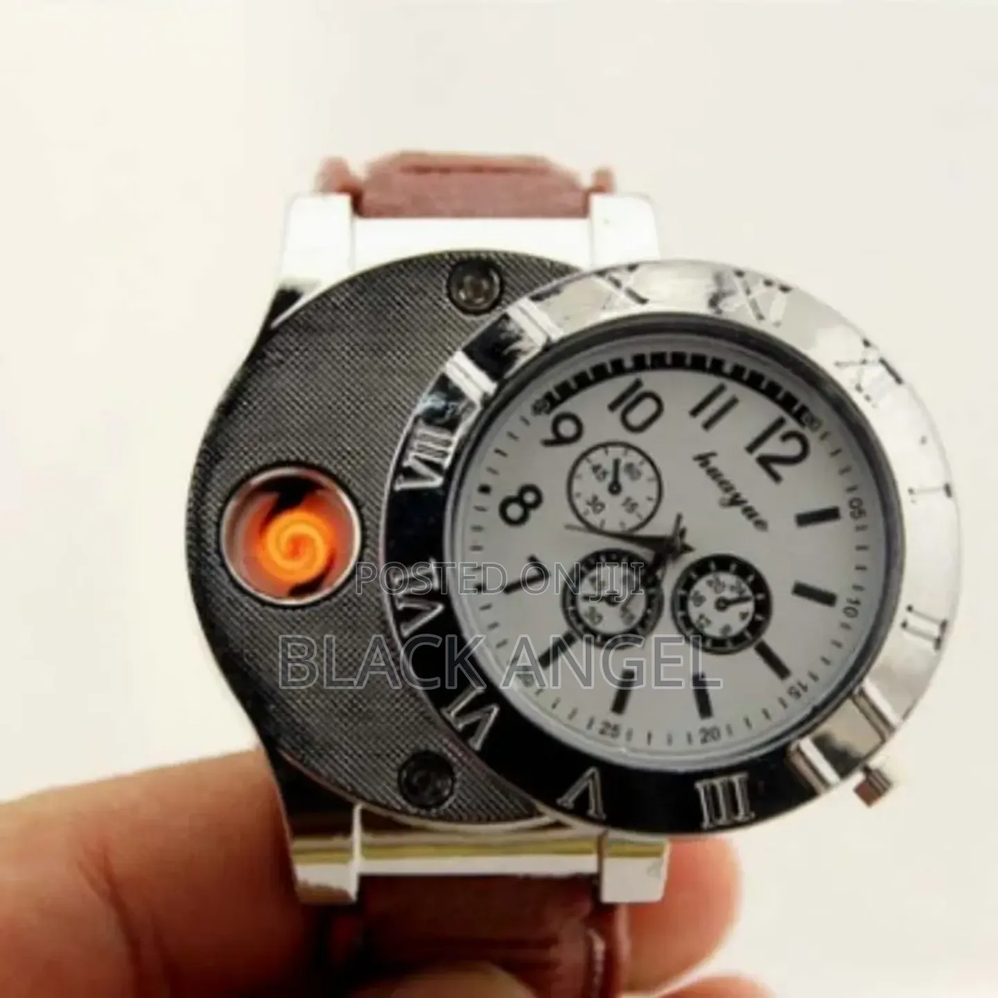 Watch With Lighter