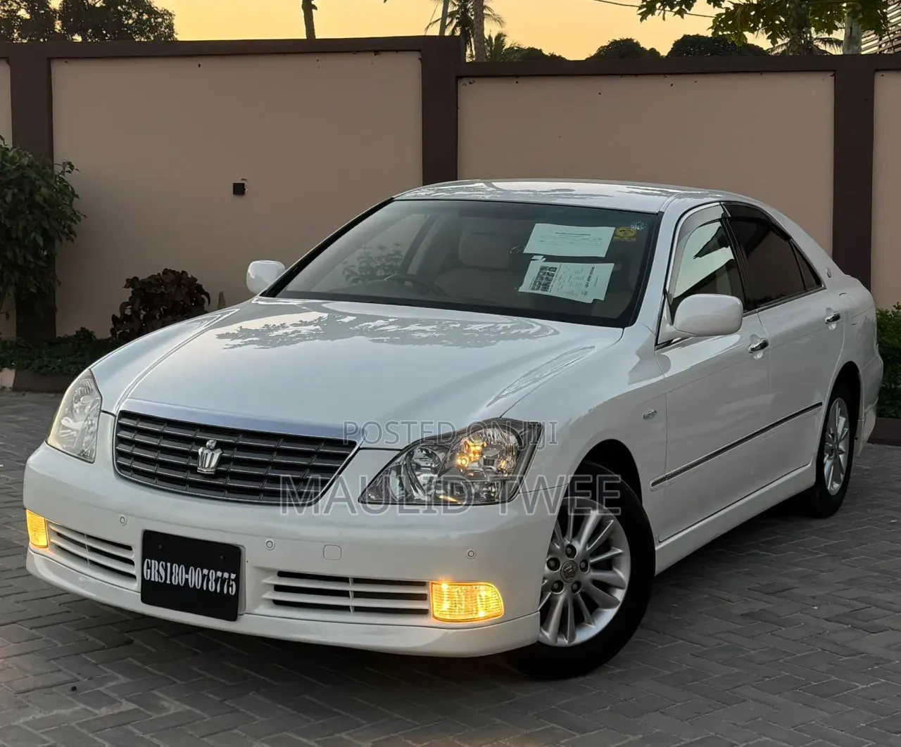 Toyota Crown 2008 White