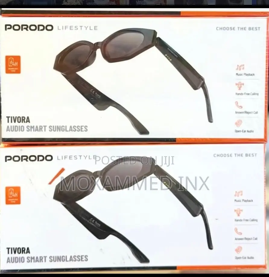 Porodo Tivora Audio Smart Sunglassess