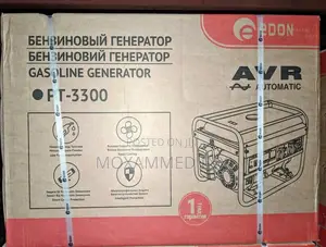 Edon Pt-3300 Gasoline Generator. 3.3kwsingle Phase