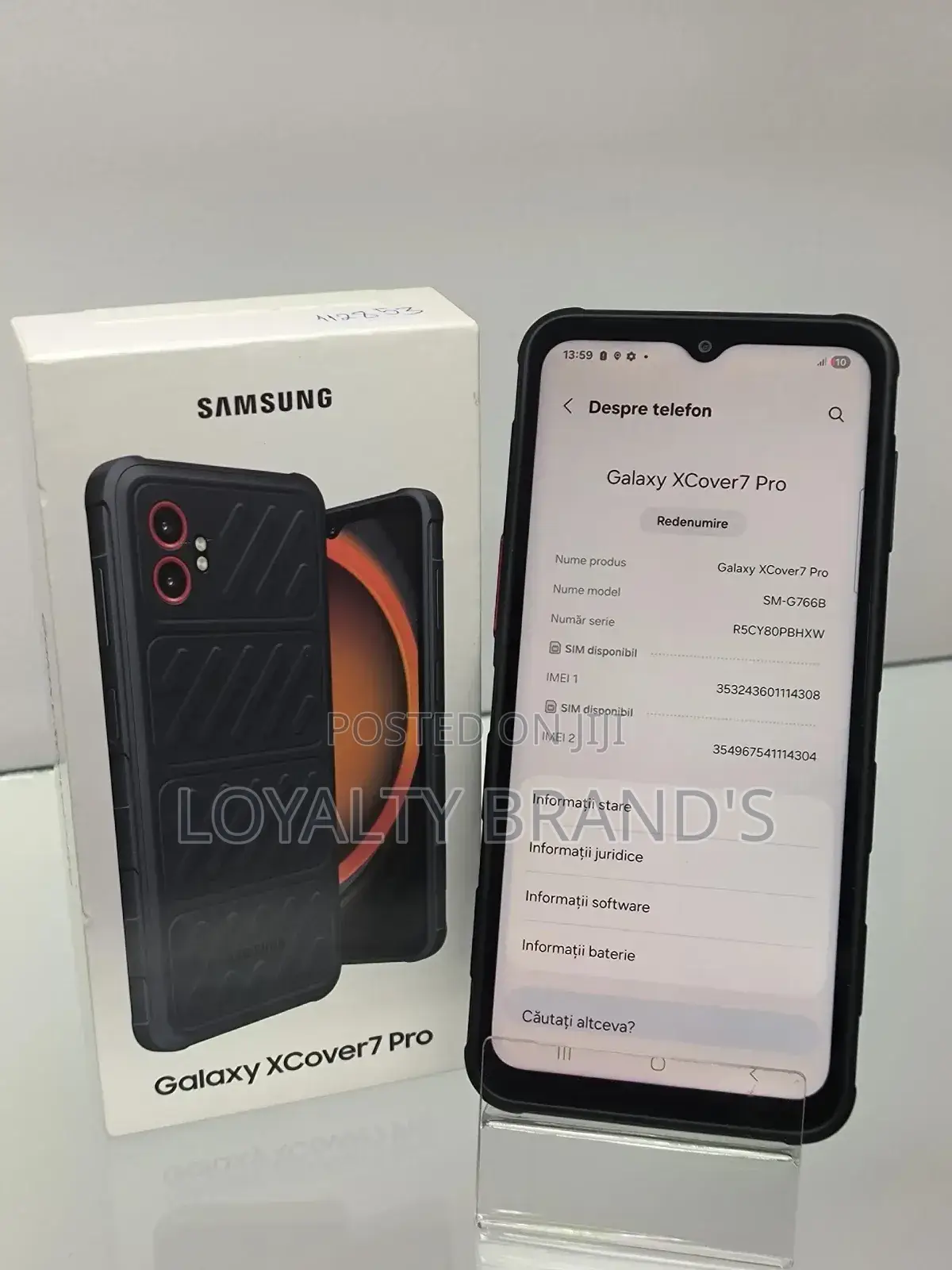 New Samsung Galaxy XCover7 128 GB Black