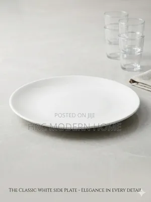 Premium Quality Ceramic White Side Plates