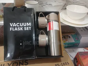 Modern Vacuum Flask Gift Set (Hot Cold) – Brand New