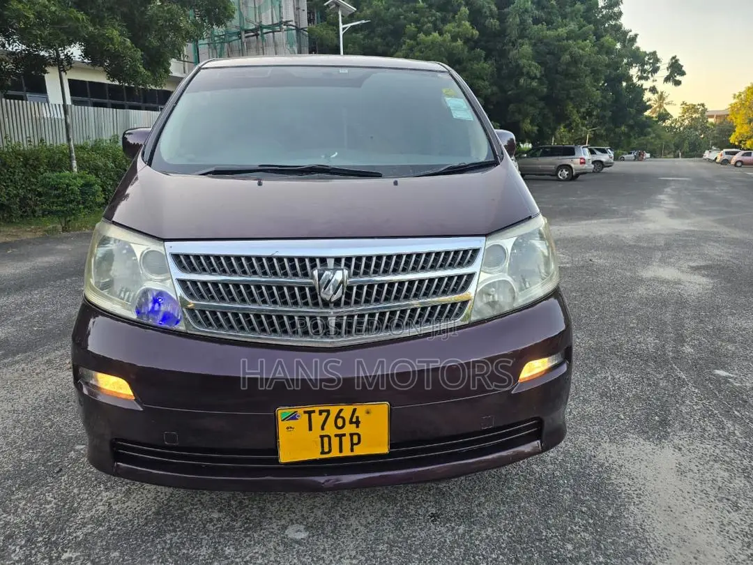 Toyota Alphard 2004 Burgundy
