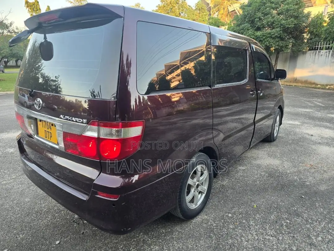 Toyota Alphard 2004 Burgundy